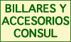 BILLARES Y ACCESORIOS CONSUL