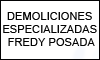 DEMOLICIONES ESPECIALIZADAS FREDY POSADA