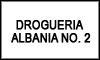 DROGUERIA ALBANIA NO. 2 logo