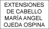 EXTENSIONES DE CABELLO MARÍA ANGEL OJEDA OSPINA