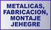 METALICAS,FABRICACION,MONTAJE JEHEGRE logo