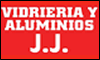 VIDRIOS Y ALUMINIOS J.J. logo